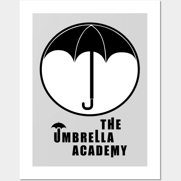 Umbrella Academy Logo Wall Art by Yack